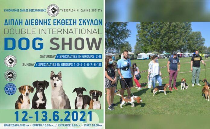 Διεθνής Έκθεση καθαρόαιμων σκύλων στην Θεσσαλονίκη