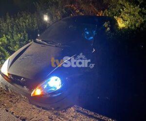 Φθιώτιδα: Όχημα εκτός δρόμου εξαιτίας αγριογούρουνου - Το αυτοκίνητο ντελαπάρισε